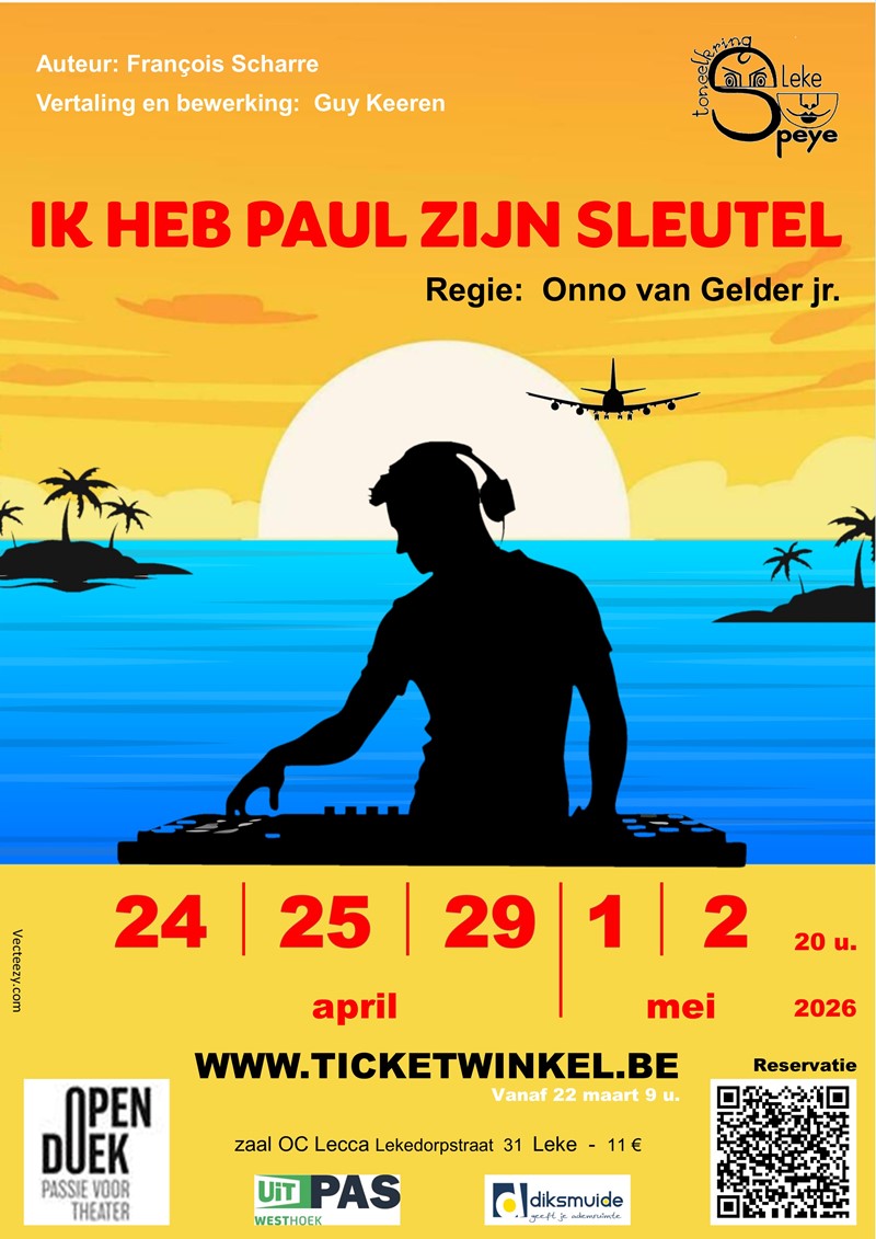 Ik heb Paul zijn sleutel